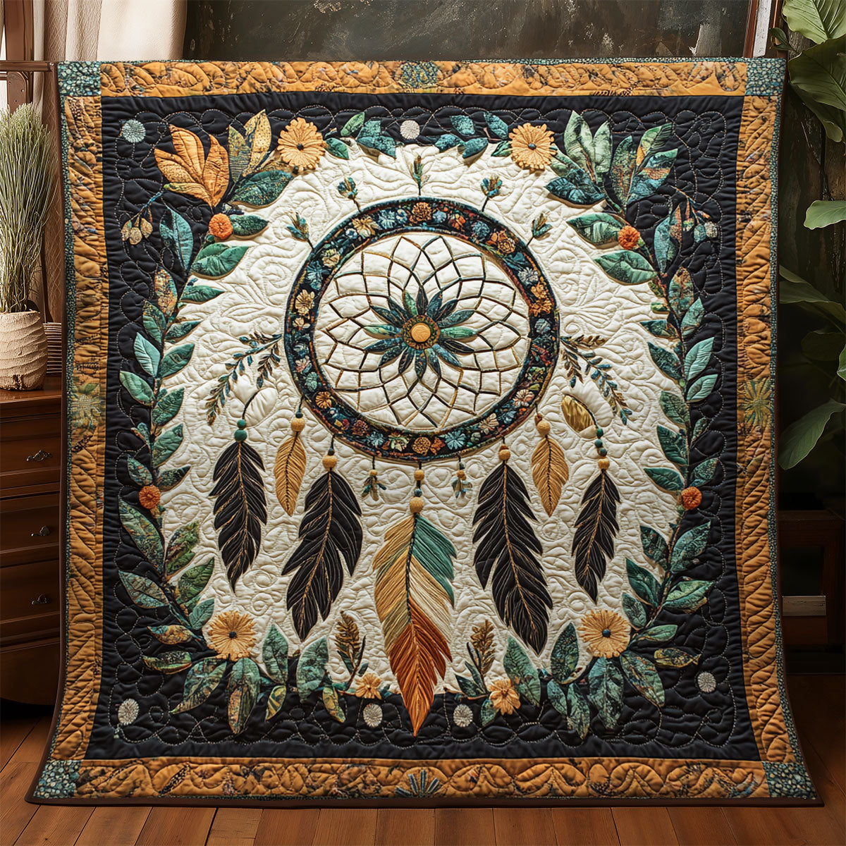 Tribal Dreamcatcher WX1306046CL Quilt