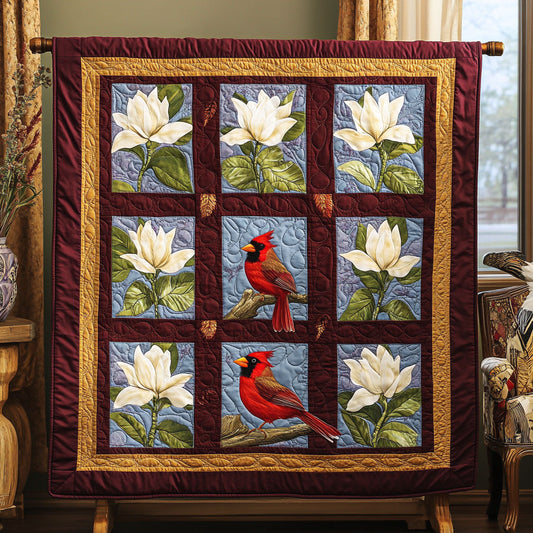 Cardinal Branch In Magnolia WY2508065CL Quilt