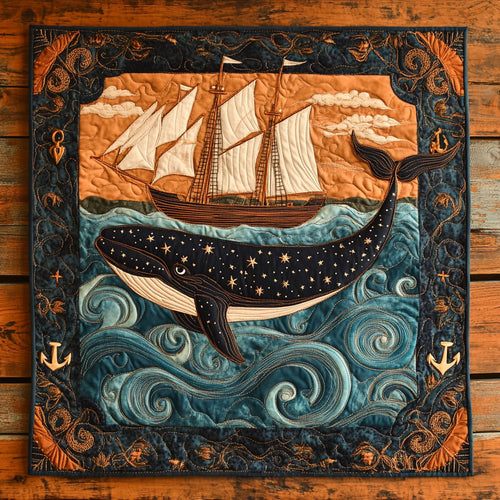 Dream Whale Crossing WN1607008CL Quilt