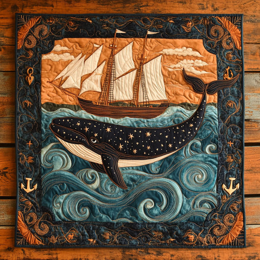 Dream Whale Crossing WN1607008CL Quilt