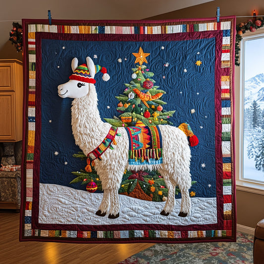Christmas Alpaca LT1811008CL Quilt