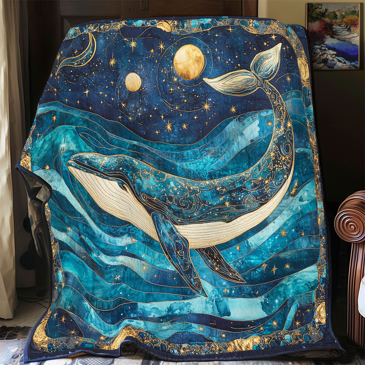 Mystic Whale WX2712040CL Quilt