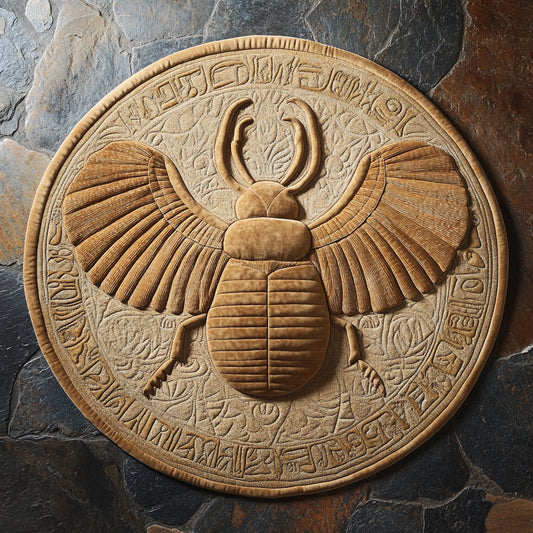 Eternal Rebirth CP1507008CL Quilted Round Mat