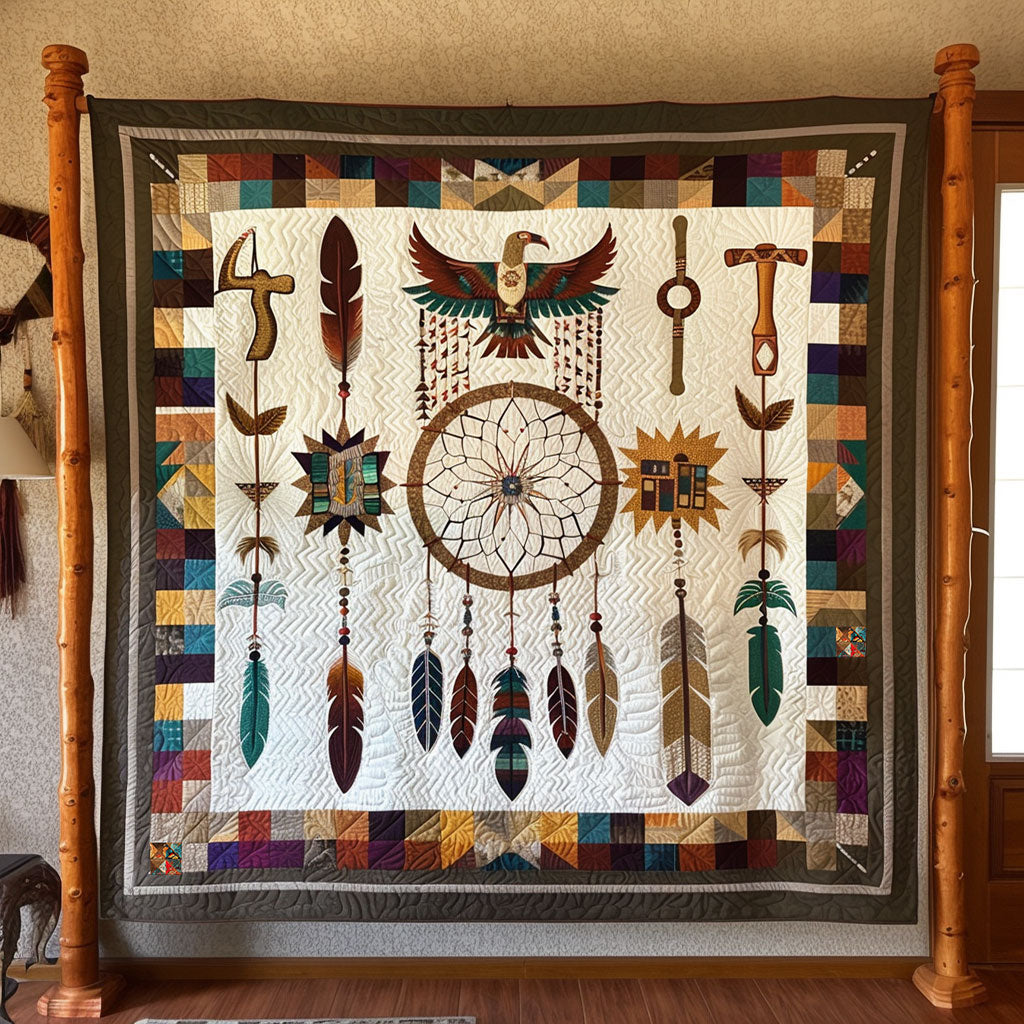 Dreamcatcher Native American WJ2110016CL Quilt