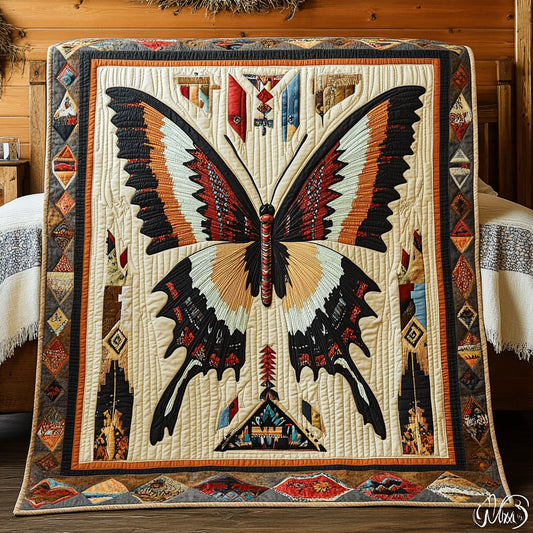 Tribal Butterfly Wing CW2207033CL Quilt