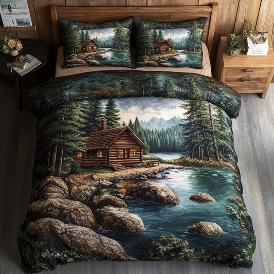 Cozy Cabin Retreat YR1601020CL Duvet Cover Set