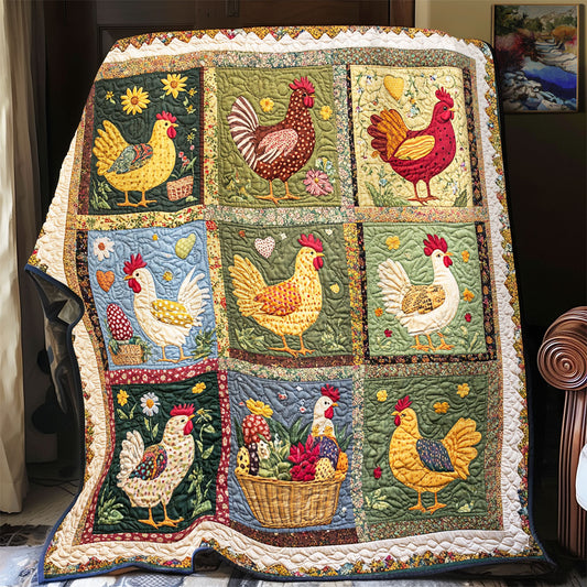 Chicken YR2001036CL Quilt