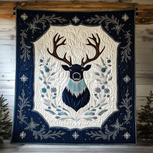 Majestic Reindeer XK1009001CL Quilt