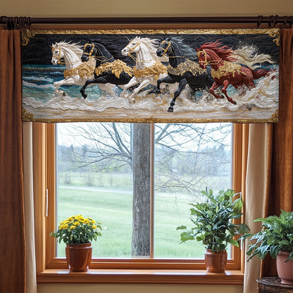 The Five Victors WY1407015CL Quilted Valance