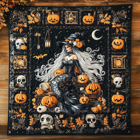 Shadow Sea Mermaid Witch WN1908083CL Quilt