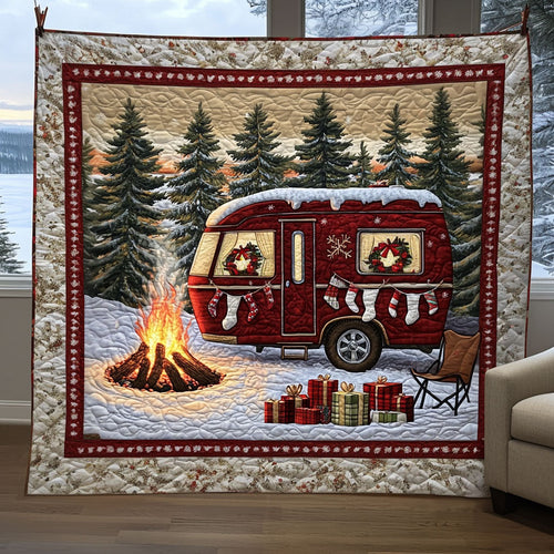 Campfire Christmas LT0511002CL Quilt
