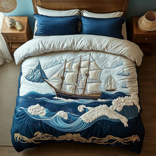 Icewind Sailboat WN0809065CL Duvet Cover Set