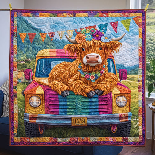 Flower Crown Moo LT1911003CL Quilt