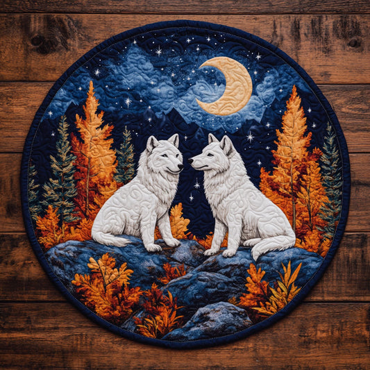 Couple Wolf WX1505009CL Quilted Round Mat