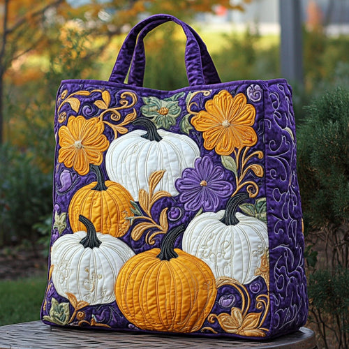 Charming Purple XR0710026CL Quilted Tote Bag