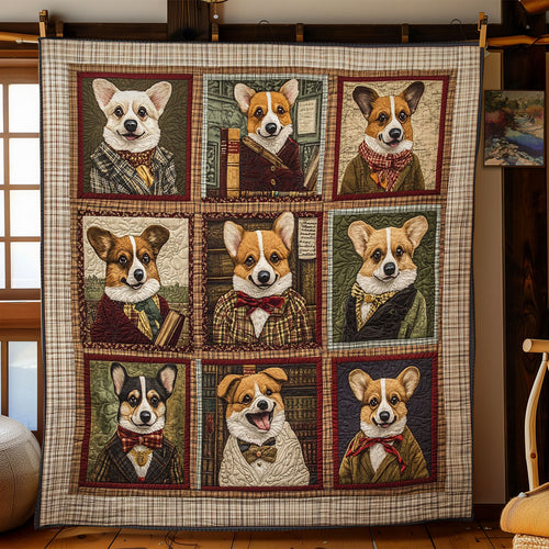 Corgi Chronicles WN2705013CL Quilt