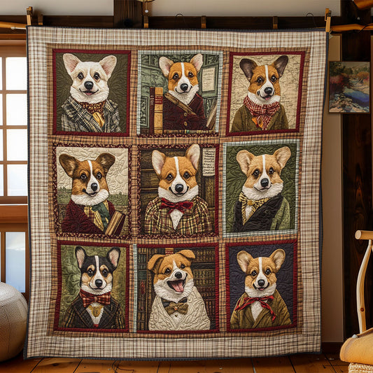 Corgi Chronicles WN2705013CL Quilt