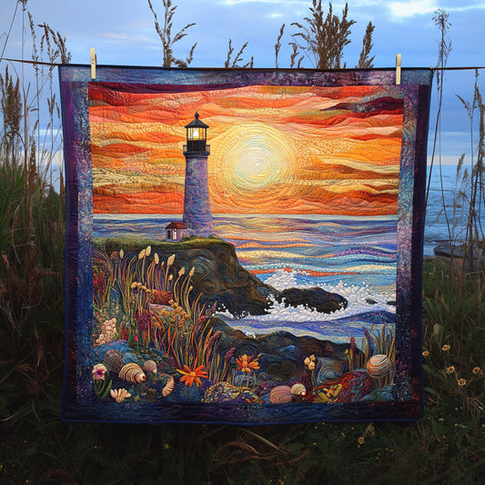 Lighthouse In The Sunset DH2909023CL Quilt
