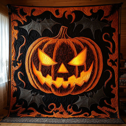 Pumpkin Blaze WY1207040CL Quilt