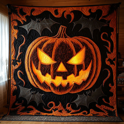 Pumpkin Blaze WY1207040CL Quilt