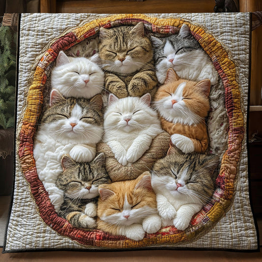 Fluffy Cat Bed WP1905017CL Quilt