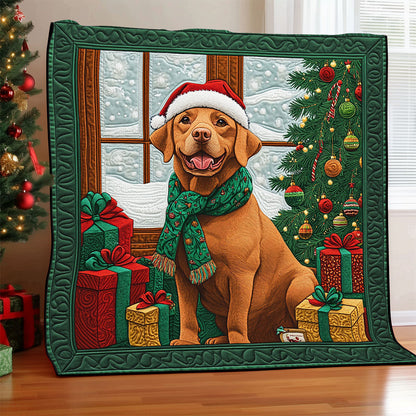 Holiday Labrador CW3010014CL Quilt