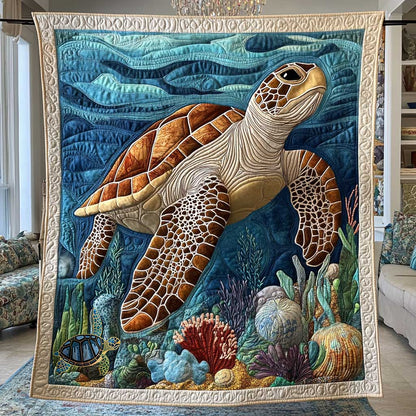 Celestial Ancient Turtle WP0412032CL Quilt