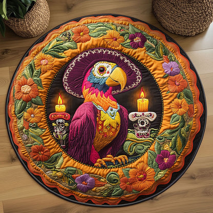 Sacrifice Parrot WN2108111CL Quilted Round Mat
