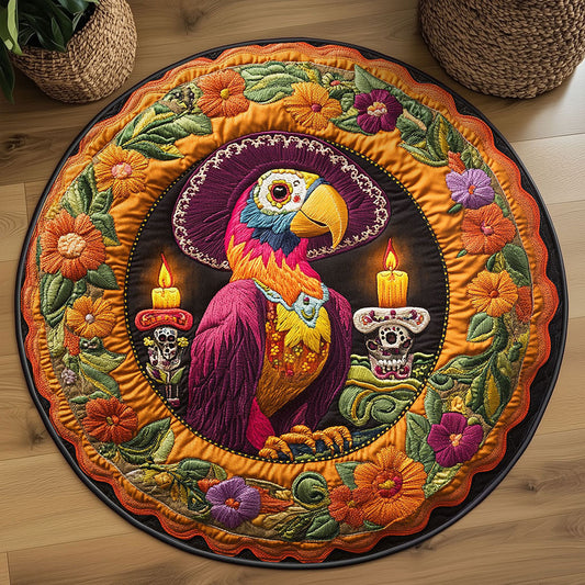 Sacrifice Parrot WN2108111CL Quilted Round Mat