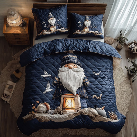 Coastal Breeze Gnome WN2509009CL Duvet Cover Set