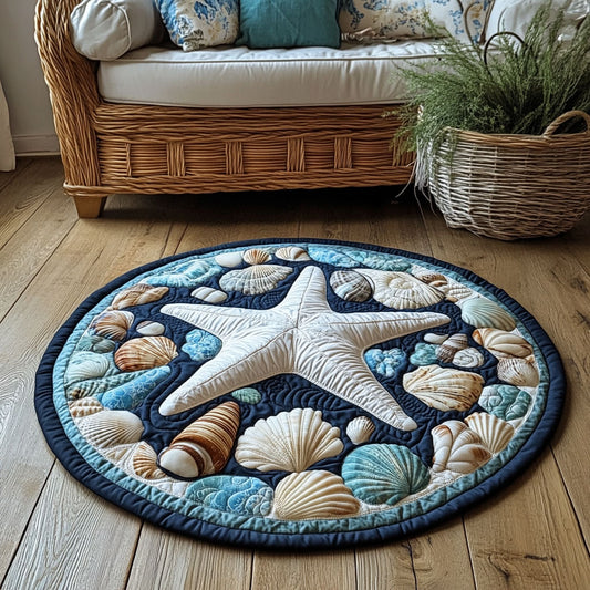 Tide Treasures CP0909060CL Quilted Round Mat