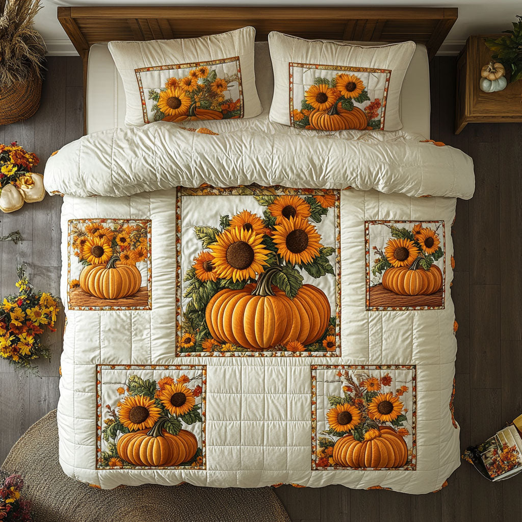 Sunlit Bloom Flower WN1408110CL Duvet Cover Set