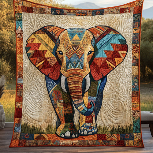 Gentle Elephant Spirit WN0910037CL Quilt