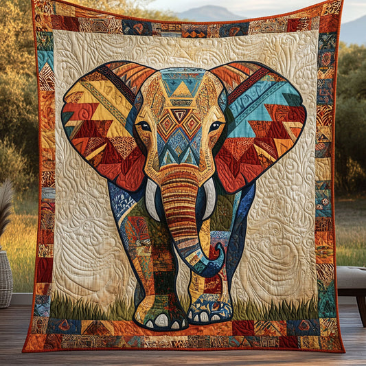Gentle Elephant Spirit WN0910037CL Quilt