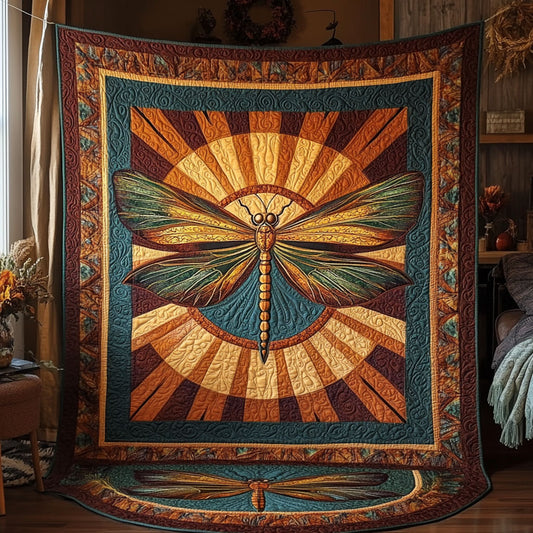 Autumn Dragonfly WN1408014CL Quilt