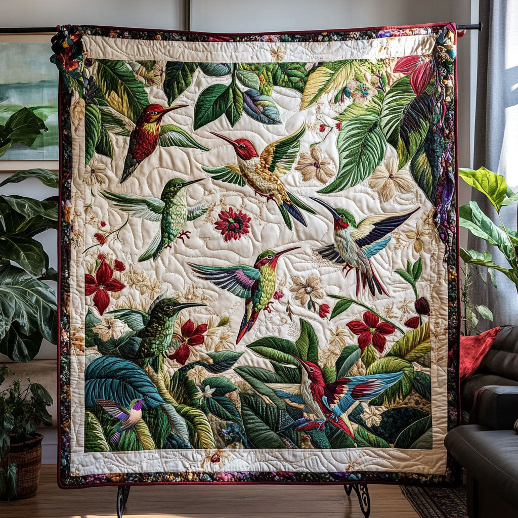 Hummingbird Into The Wild WU2210046CL Quilt