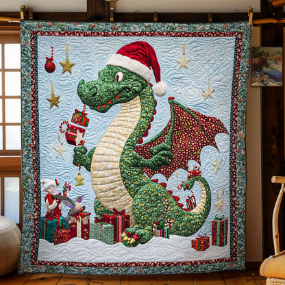 Holiday Dragon Delight WN0712045CL Quilt