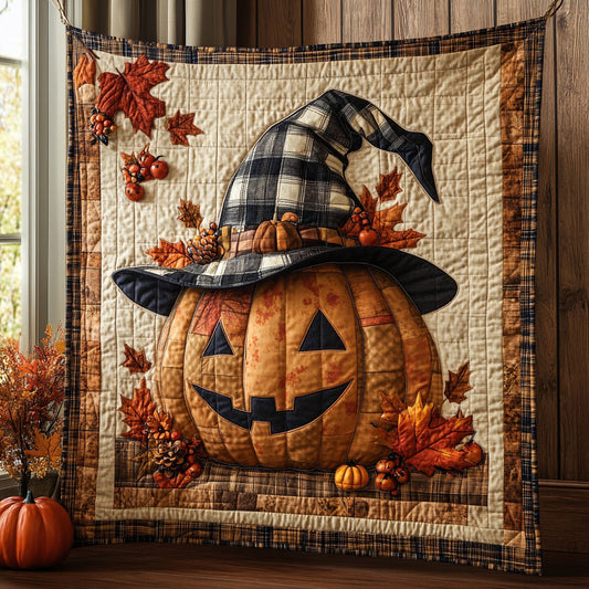 Pumpkin Witch CW1706039CL Quilt