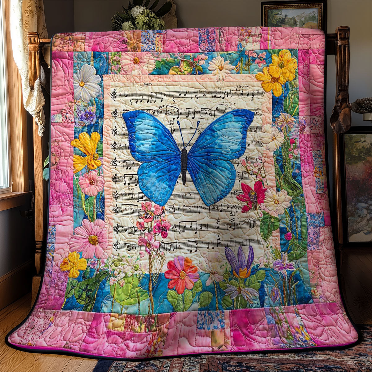 Butterfly Harmony WN2403008CL Quilt