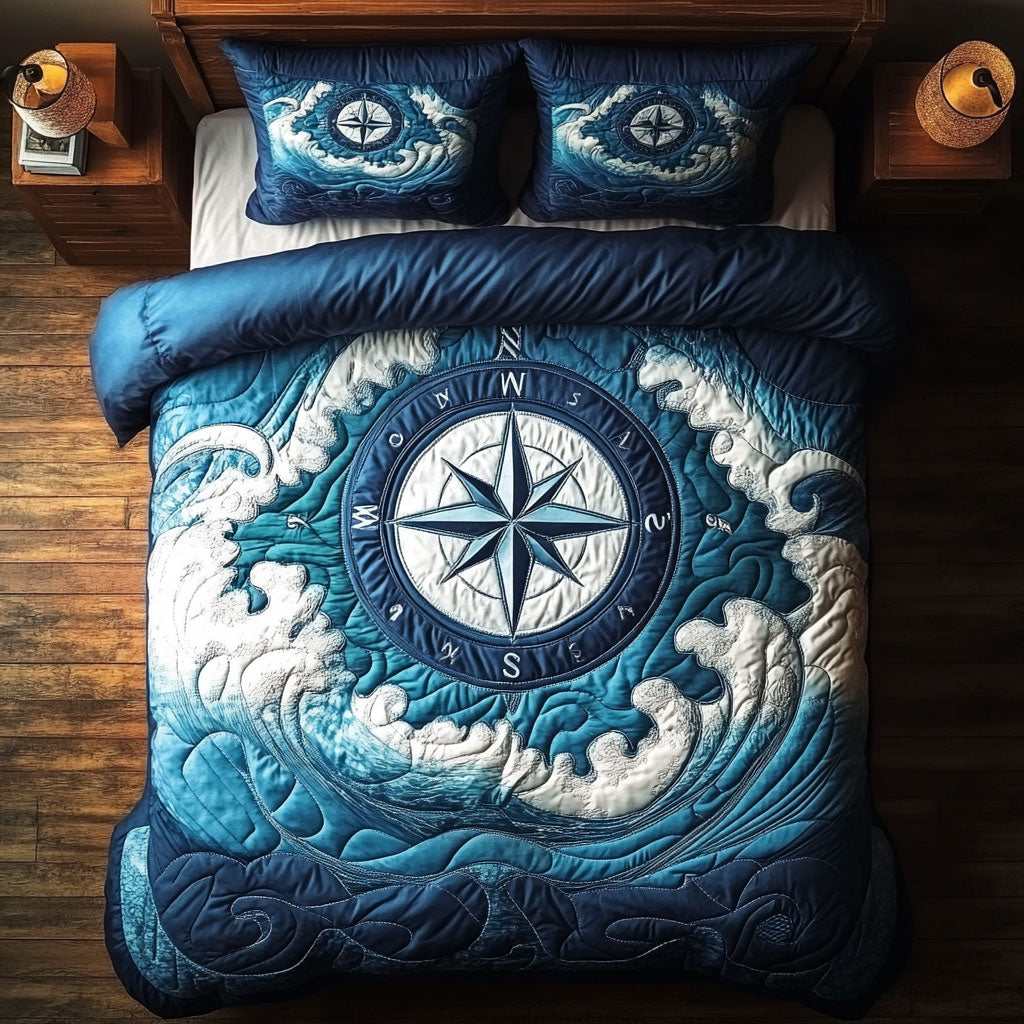 Water Element Compass WY0707055CL Duvet Cover Set