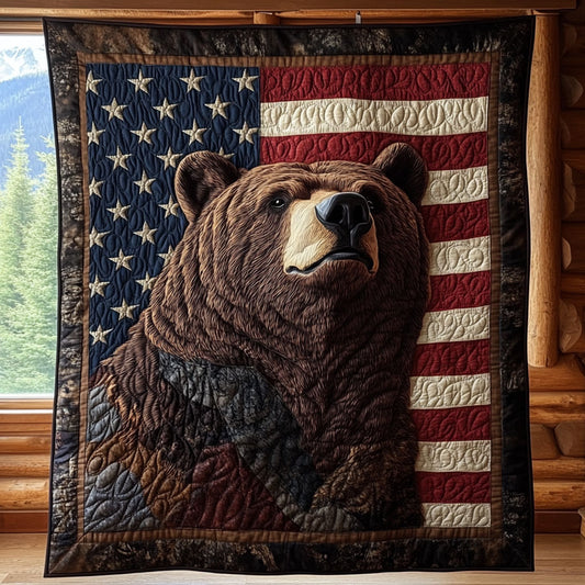 Bear Of Freedom CP2305041CL Quilt