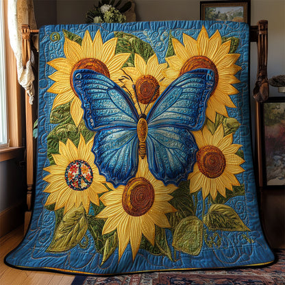 Sunlit Butterfly WN1511009CL Quilt