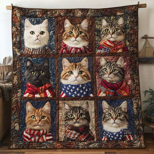 Starlit Cat WN1006082CL Quilt