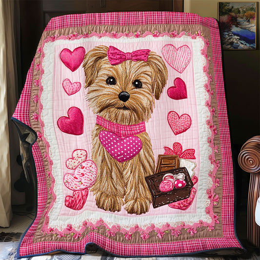 Puppy Love YR1001043CL Quilt