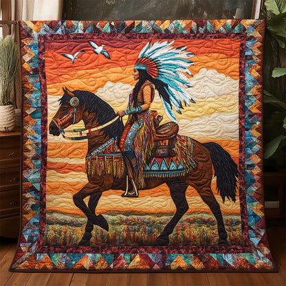 Native American Woman WX3105055CL Quilt