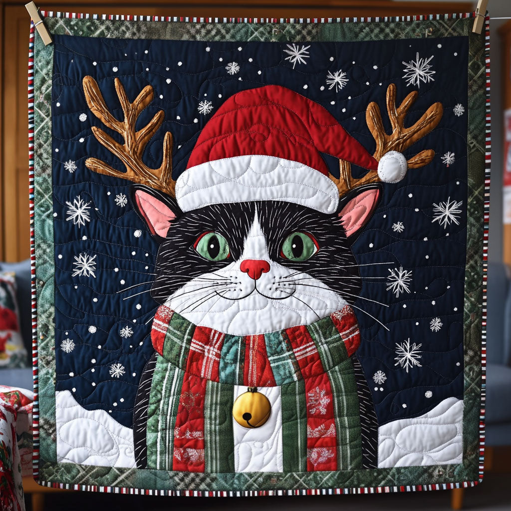 Meowy Christmas LT2211022CL Quilt