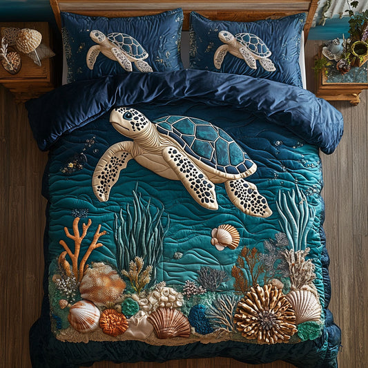 Undersea Calm WY0204048CL Duvet Cover Set