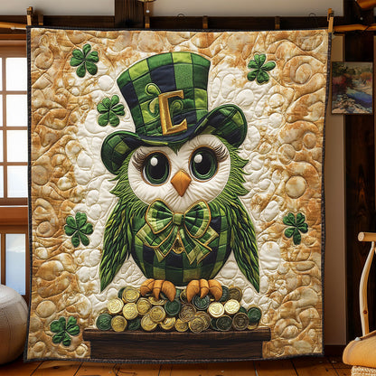 Patrick’s Lucky Owl WJ1401024CL Quilt