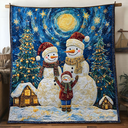 Evergreen Star Snowman WN0511028CL Quilt