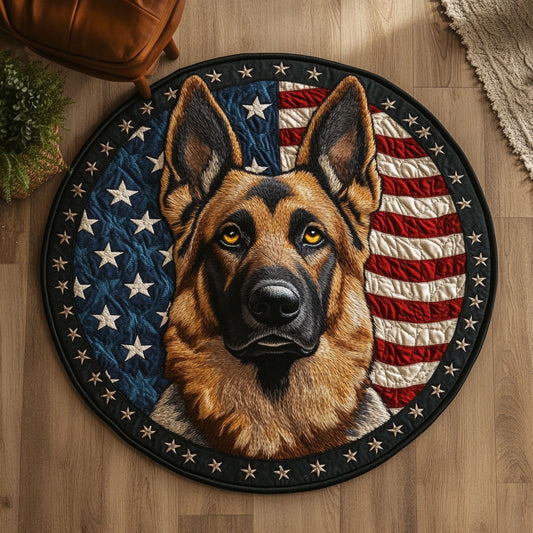 Shepherd’s Honor Banner WN1006079CL Quilted Round Mat